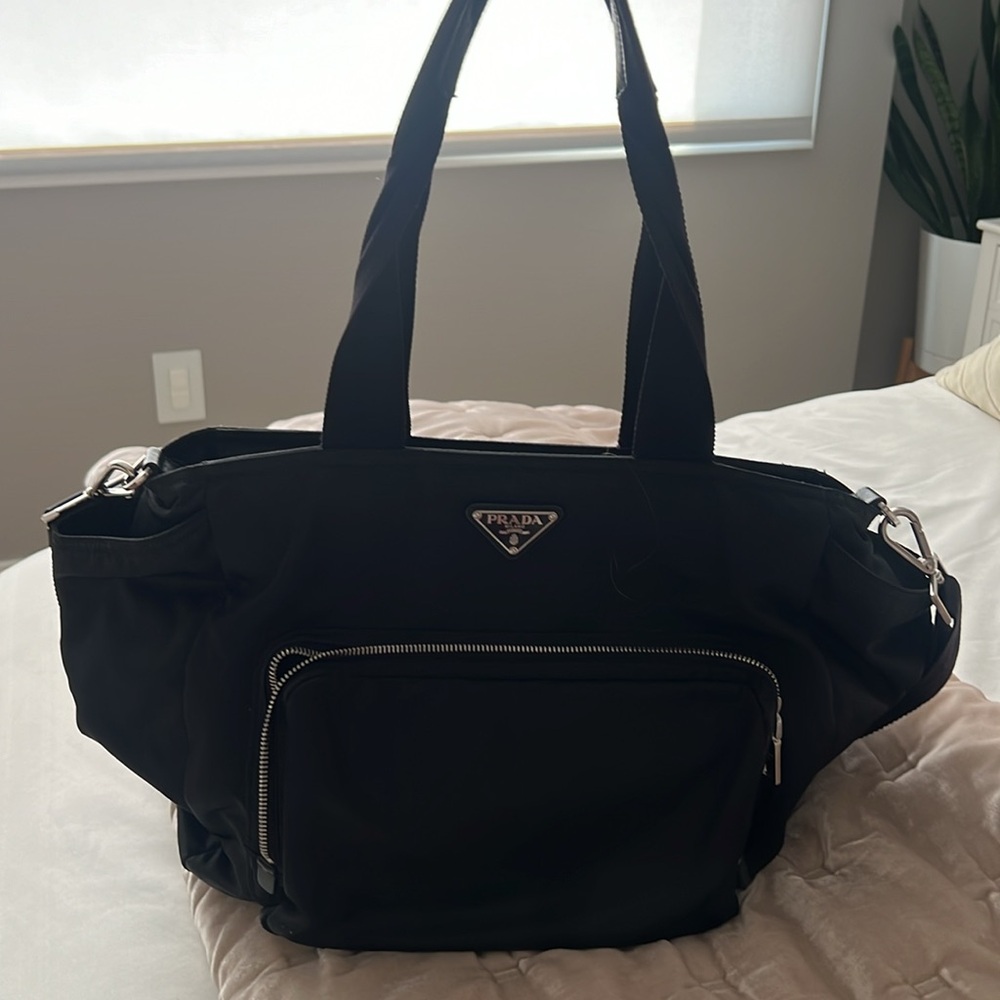 Authentic Nylon Prada Diaper bag
